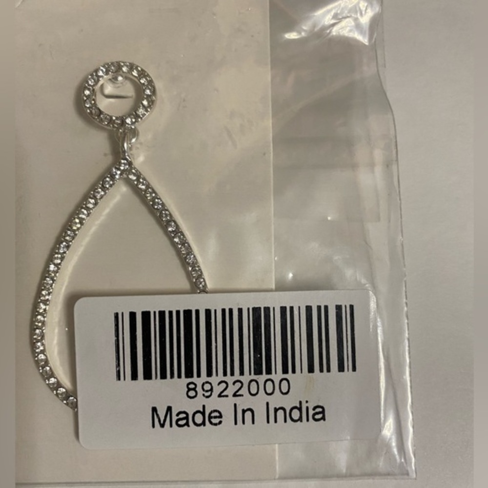 đșAustrian Crystal Drop Earrings - Picture 3 of 5